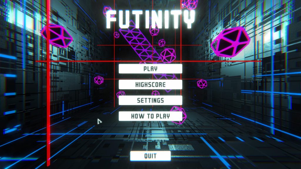 Futinity Menu