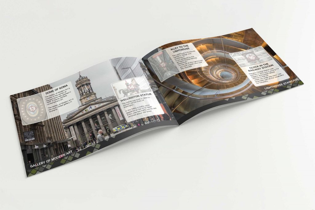 Stickeralbum „Schottland – Architektur & Natur“